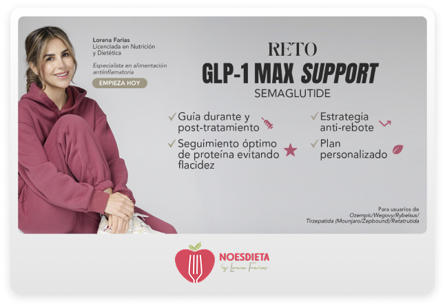 Reto GLP-1 MAX Support — NoEsDieta