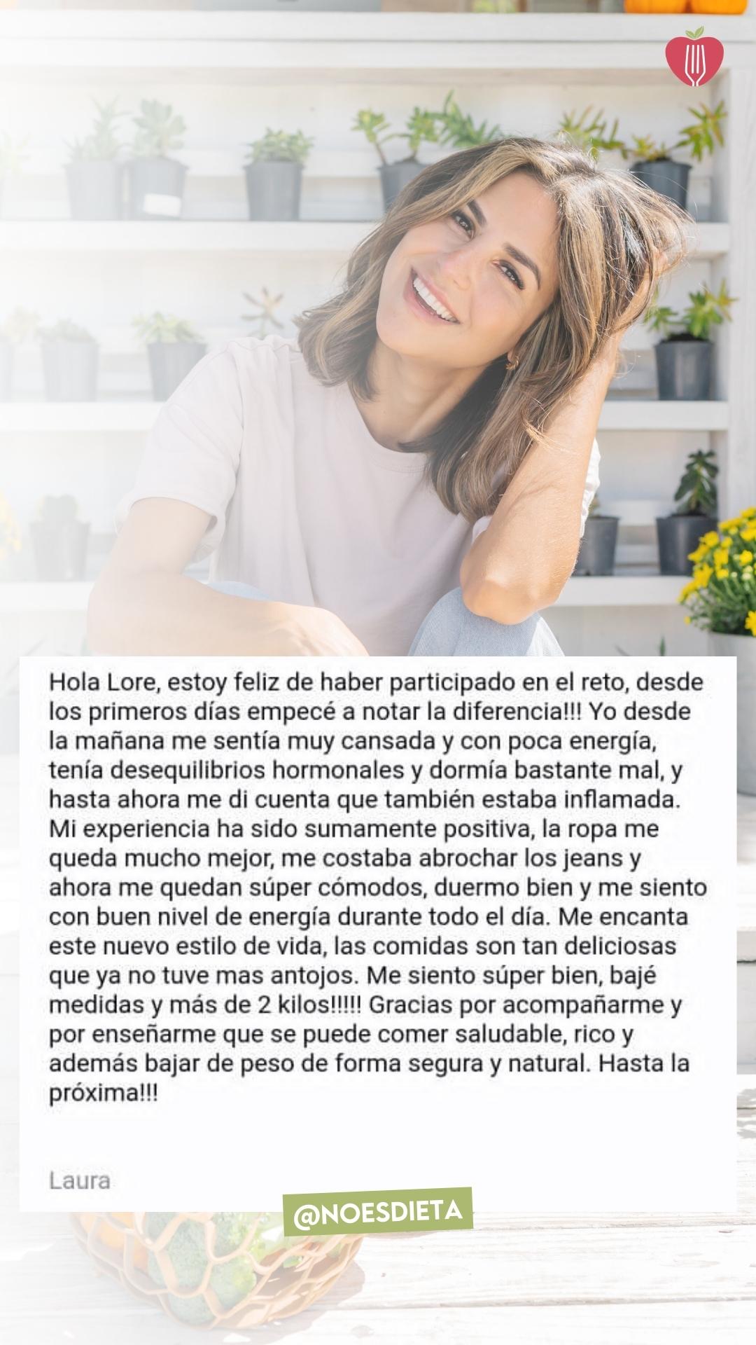 Testimonio de alumna del reto